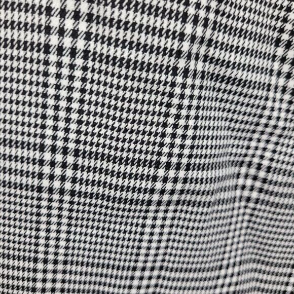 Lane Bryant Jorks Shorts Pants High Rise Glen Plaid Black Sz 22 Academia Long - Picture 4 of 8